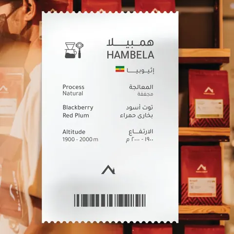 اثيوبيا -هامبيلا من قائمة كرز البن